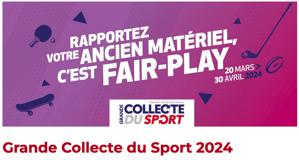 Grand Collecte du sport 2024